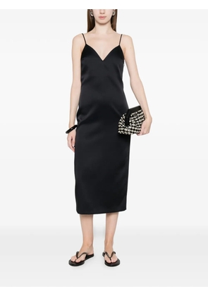 TWINSET V-neck strap dress - Black