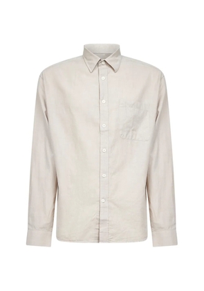 NN07 chest-pocket shirt - Neutrals