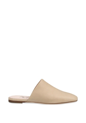 AGL square-toe mules - Neutrals