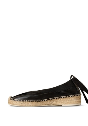 Hereu HORTA round-toe elasticated espadrilles - Black