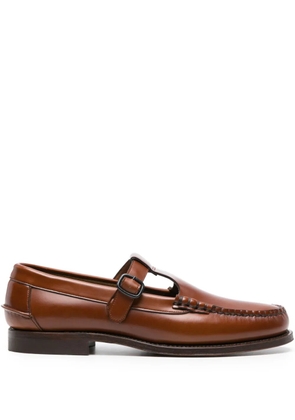 Hereu Alber leather loafers - Brown