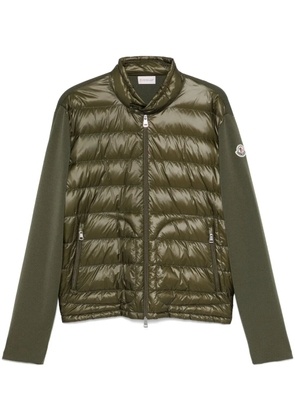 Moncler padded wool jacket - Green
