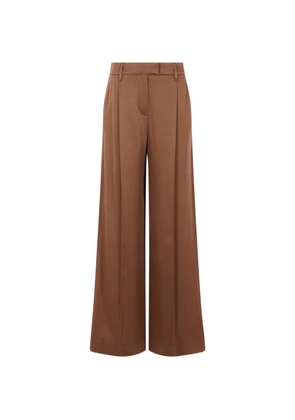Brunello Cucinelli pleated wide-leg trousers - Brown