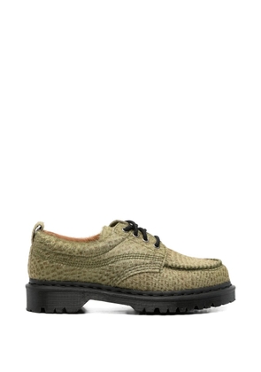 Dr. Martens Lowell textured derby shoes - Green