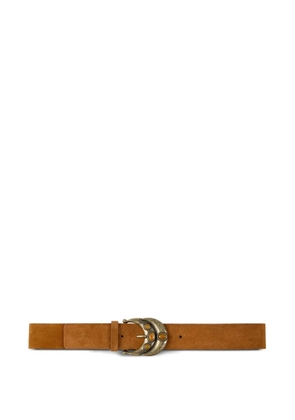 Ba&Sh Bolbi embellished-buckle belt - Brown