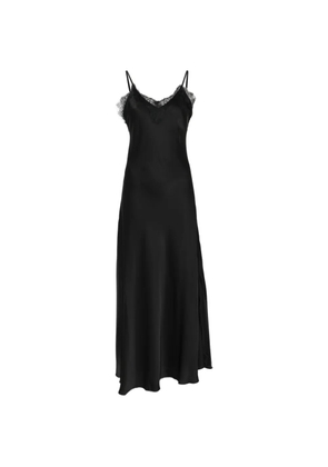 SILKYLICIOUS lace maxi dress - Black
