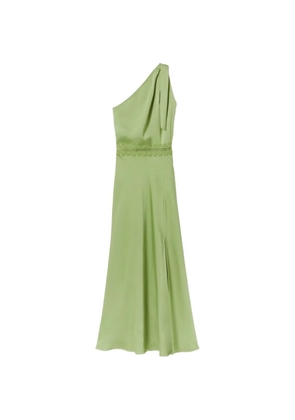 Claudie Pierlot lace one-shoulder dress - Green