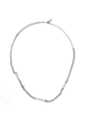 Vivienne Westwood Millicent name necklace - Silver