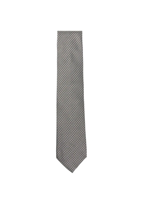 Brioni patterned tie - Blue