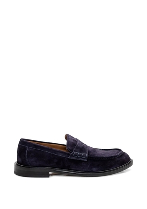 sturlini firenze round-toe penny loafers - Blue