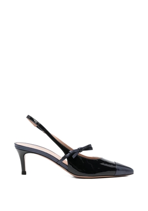 Festa Milano Berice bow-detail leather pumps - Blue