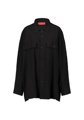 THELATEST flap-pocket shirt - Black