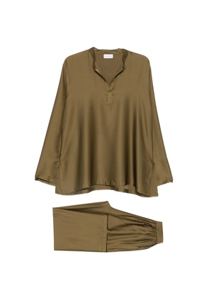 SILKYLICIOUS Rove trousers set - Green