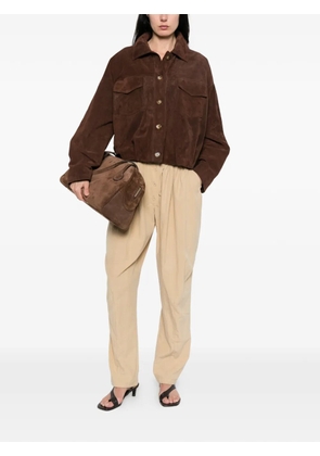 VICOLO pocket button jacket - Brown