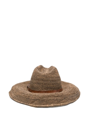 IBELIV raffia hat - Brown