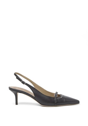 Peserico slingback leather pumps - Brown