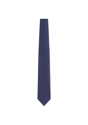 TOM FORD patterned tie - Blue