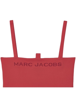 Marc Jacobs The Bandeau knitted crop top - Red