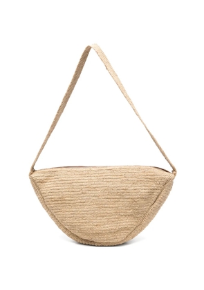 IBELIV Luna raffia tote bag - Neutrals