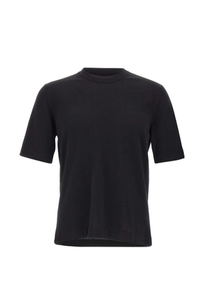 K-Way ribbed patch cotton sweater - Black