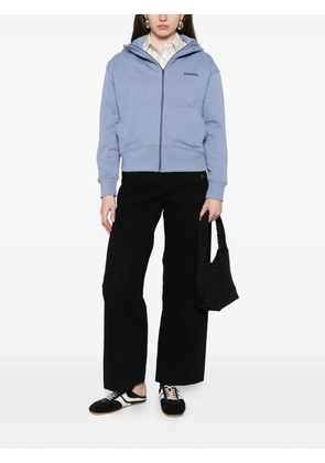 Rossignol zip-up long-sleeve hoodie - Blue