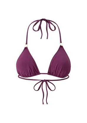 Melissa Odabash ring-detail triangle bikini top - Purple