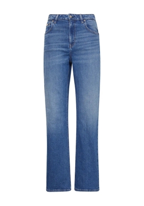 Calvin Klein Jeans logo-patch jeans - Blue