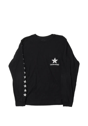 Chrome Hearts Stars long-sleeve T-shirt - Black