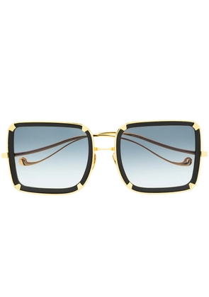 ANNA-KARIN KARLSSON oversized square frame sunglasses - Black