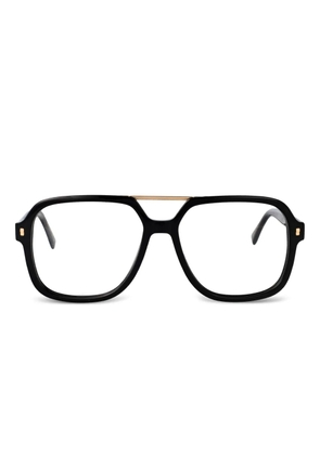 DSQUARED2 EYEWEAR D2 square-frame glasses - Black