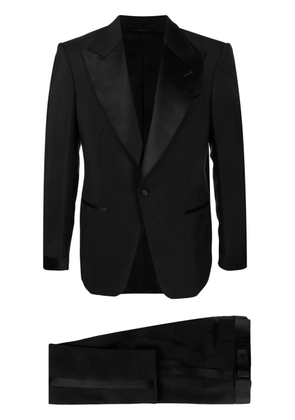 TOM FORD two-piece single-breasted dinner suit - Black