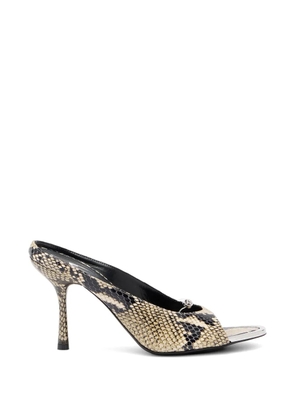 Diesel D-Diam's Sa 90 mules - Neutrals