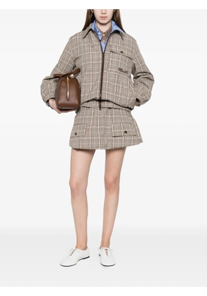 Baum Und Pferdgarten Beline checked jacket - Neutrals