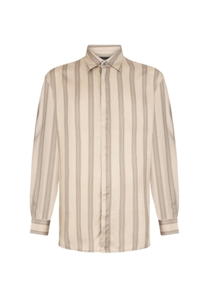 Emporio Armani striped shirt - Neutrals