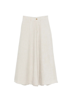 Alysi button panel skirt - Neutrals