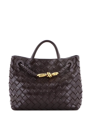 Bottega Veneta Pre-Owned Andiamo Top Handle Bag Intrecciato Nappa Small satchel - Brown
