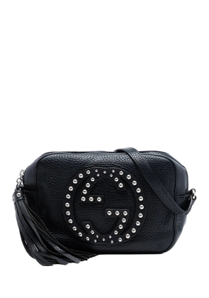 Gucci Pre-Owned 2016-2025 Studded Leather Soho Disco crossbody bag - Black