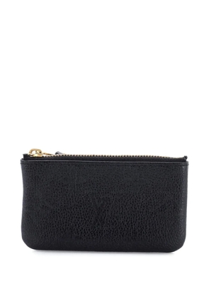 Louis Vuitton Pre-Owned Zip Key Monogram Empreinte Leather pouch - Black