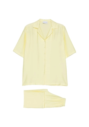 SILKYLICIOUS Alua short-sleeve trousers set - Yellow