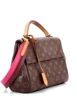 Louis Vuitton Pre-Owned Cluny Top Handle Bag Monogram Canvas BB satchel - Brown