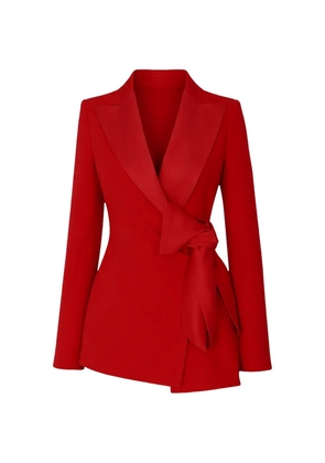 Marella tie-front jacket - Red