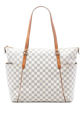Louis Vuitton Pre-Owned 2010 Damier Azur Totally GM shoulder bag - White