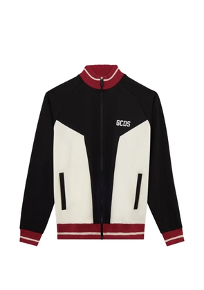 GCDS two-tone zip-up jacket - Neutrals