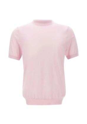 DIKTAT crew-neck T-shirt - Pink