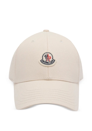 Moncler logo-patch baseball cap - Neutrals