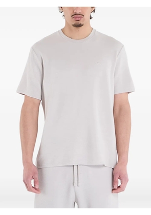 HUGO fine-ribbed T-shirt - Grey