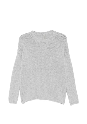 Private 0204 crew-neck knitted jumper - Grey