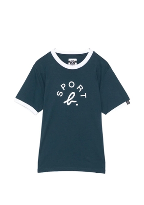 SPORT b. by agnès b. Arch logo-print T-shirt - Blue