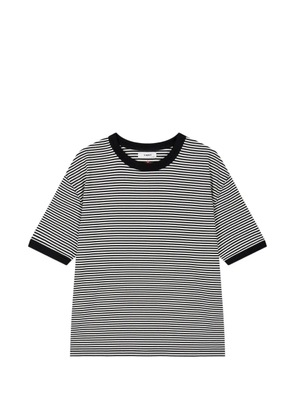 TOMBOY striped short sleeve T-shirt - White
