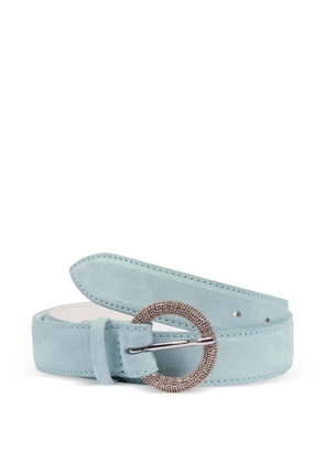 Orciani leather belt - Blue